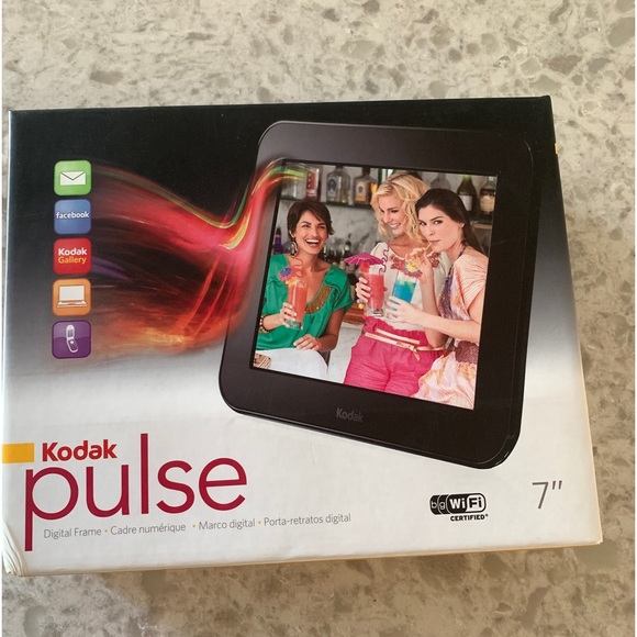 🆕 Kodak Pulse 7” Digital Frame SEALED In Box - Picture 1 of 10